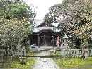 江沼神社参道から見た拝殿
